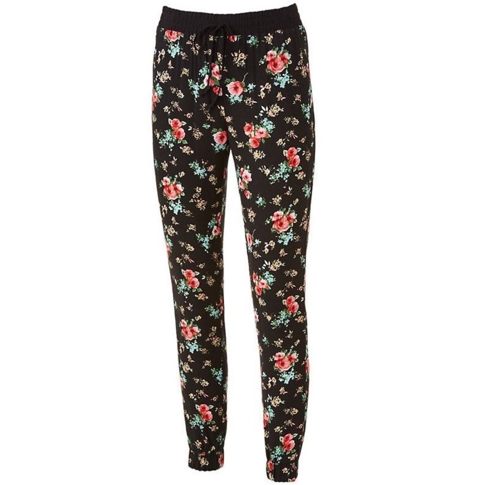 JOE B by Joe Benbasset Floral Joggers, Size M, NWT